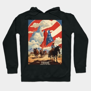 Texas United States of America Tourism Vintage Poster Hoodie